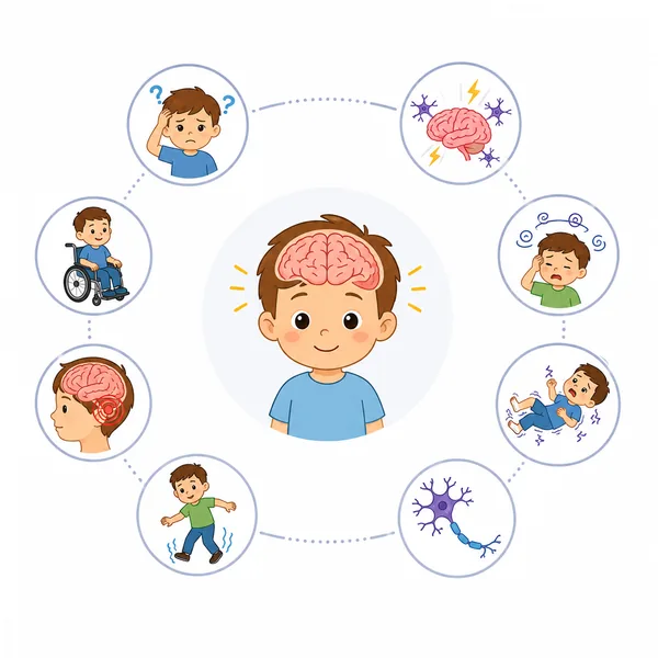 Neurologische Erkrankungen bei Kindern – Anzeichen