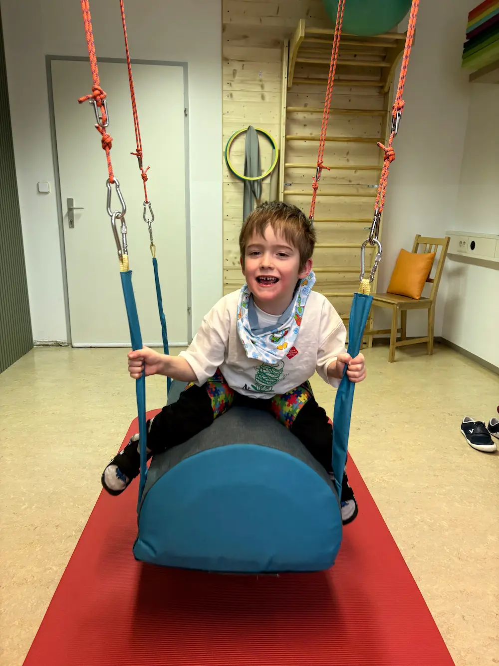 Patient am Schauckel