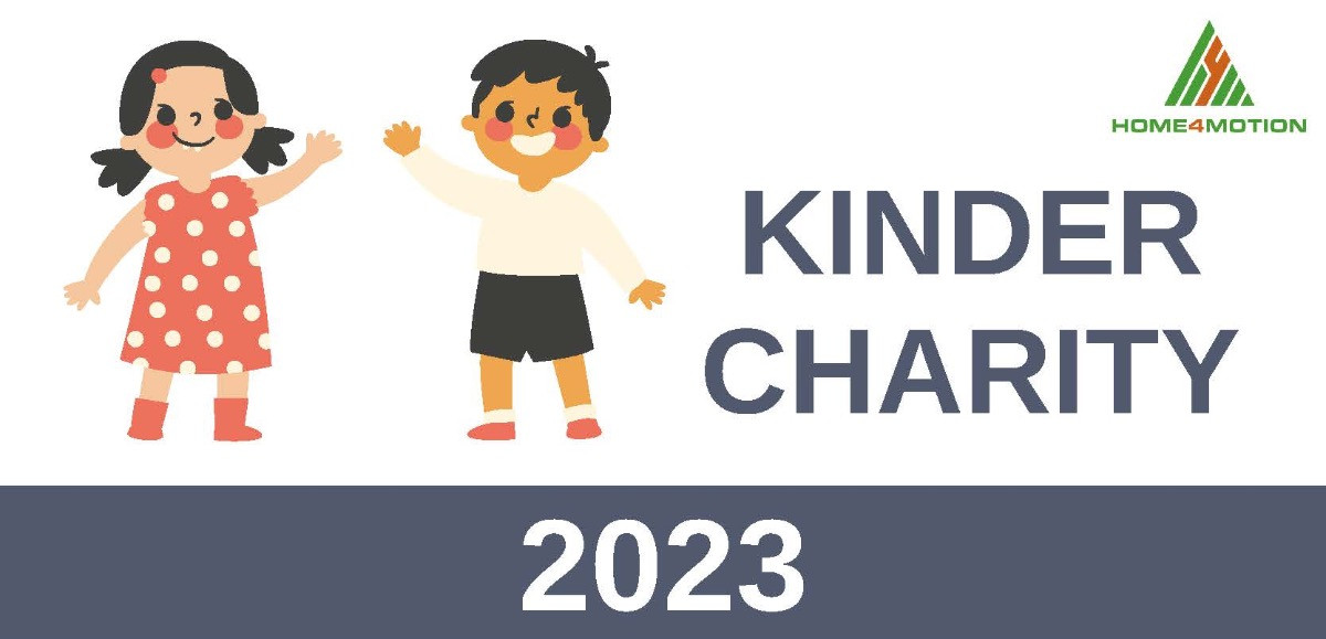 Kinder charity 2023 logo