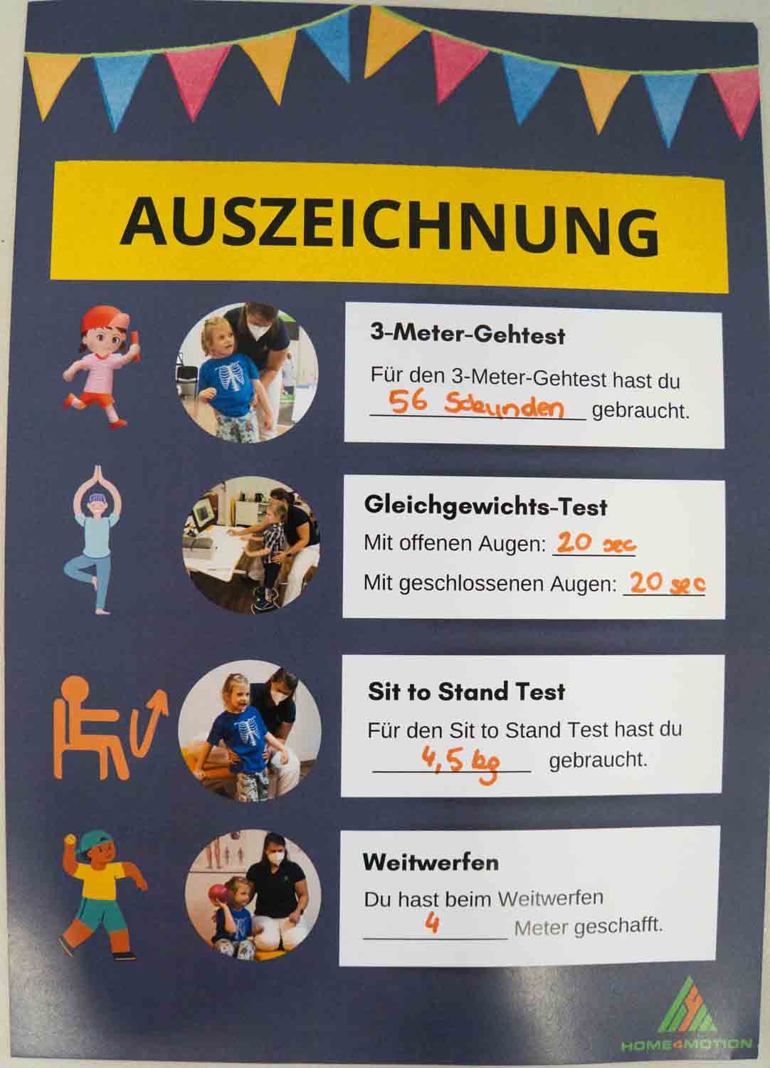 Urkunde für Kinder