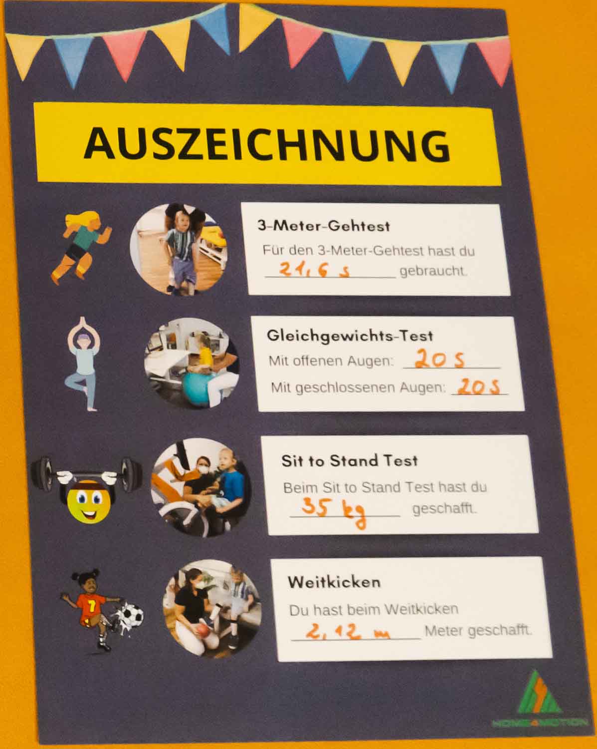 Willi feiert mit seinen Eltern seine erfolgreiche Intensivtherapie
