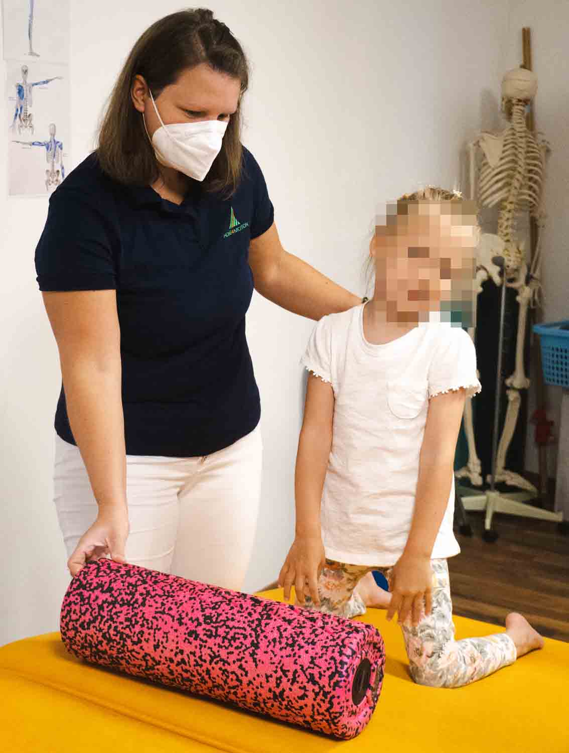 Am PerPedes mit Unterstützung der Therapeutin