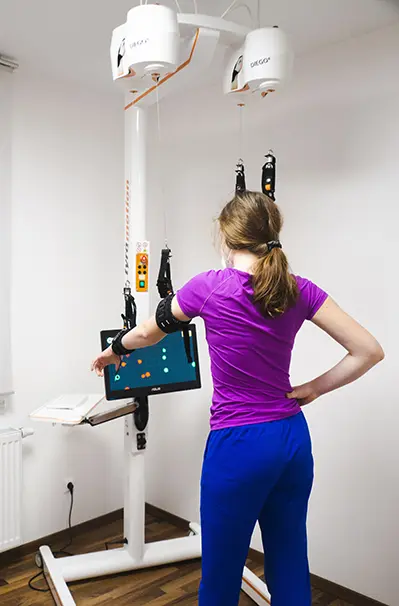 Robotikgestütztes Armtraining mit Diego zur Förderung der oberen Extremitäten