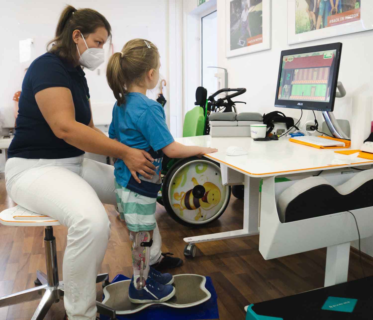 Balance- und Stabilitätstraining mit dem Tymo-System